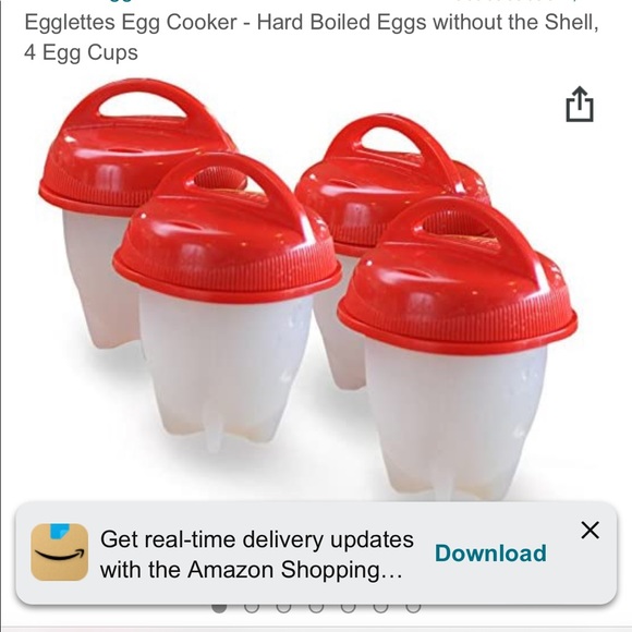 FREE GIFT + Egglettes hard boiled eggs maker - Picture 2 of 12